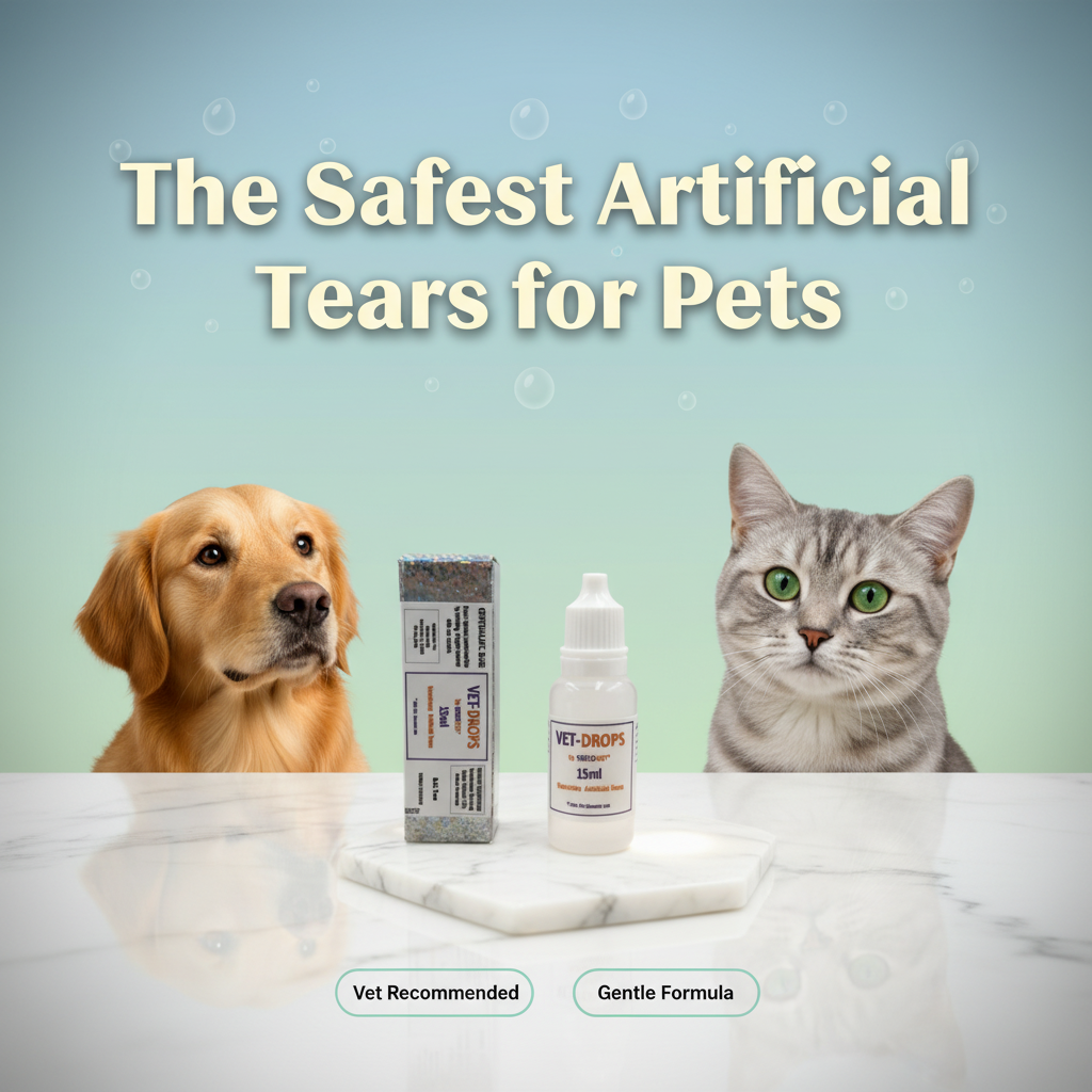 Vet Drops Artificial Tears for Dogs and Cats, 15 mL