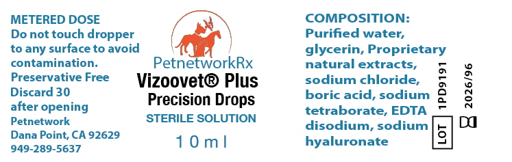 Buy 5 Vizoovet® Plus Precision Lubricant Drops With Hyaluron. Get 1 Free (6 Total)