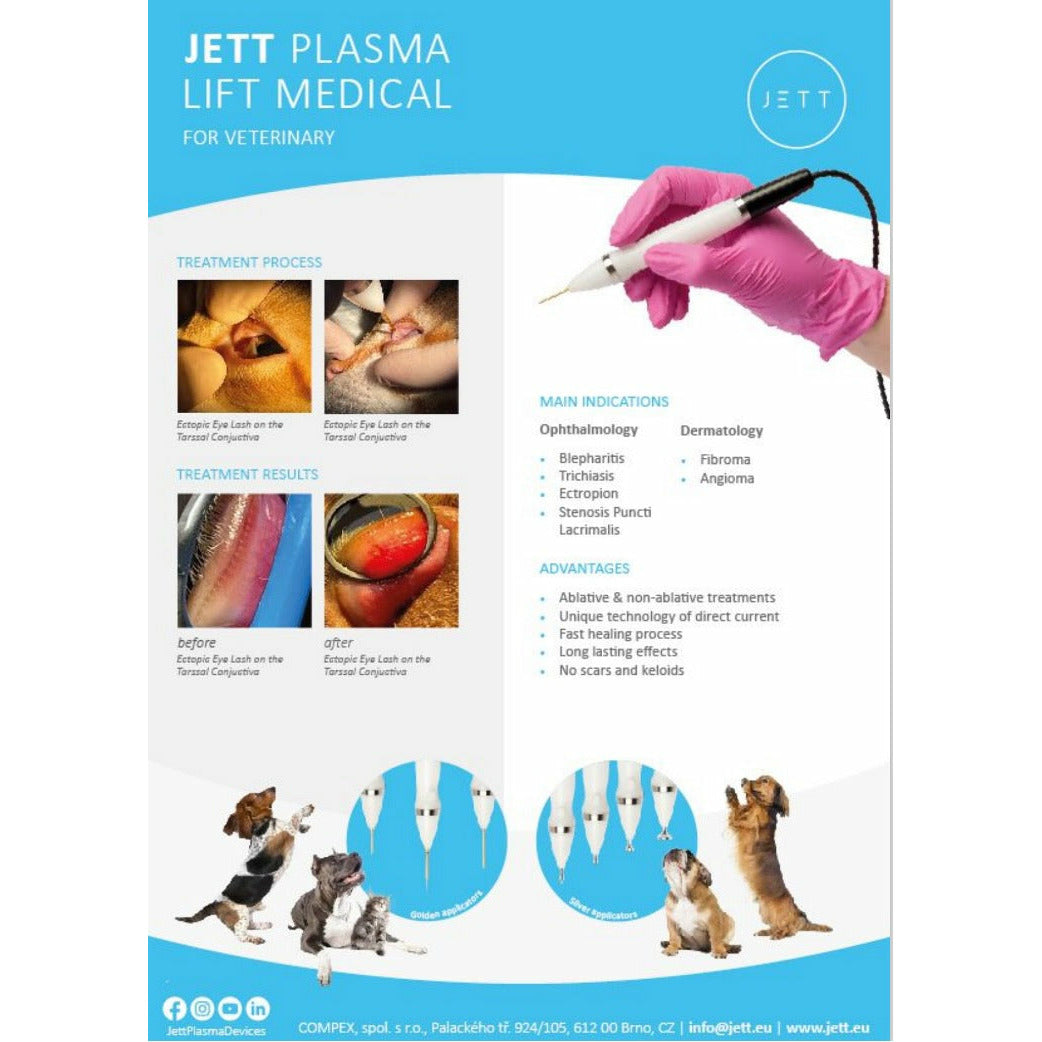 Jett Plasma Veterinary -sales to DVM and specialists only