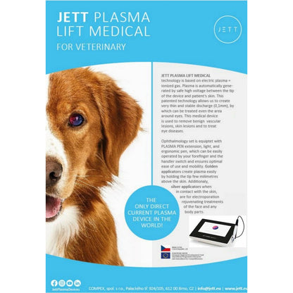 Jett Plasma Veterinary -New technology effectively corrects many ocular diseases, abnormalities